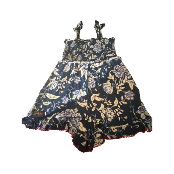 Matilda Jane Blue Floral Romper Girls Size 14 - Picture 2 of 4